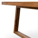 Naples Reclaimed 3m Wooden Dining Table - Natural Dining Table Reclaimed-Core   