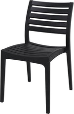 Remo Indoor / Outdoor Dining Chair - Black Outdoor Chair Furnlink-Local   
