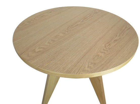 Round Dining Table - Replica Jean Prouvé - 80cm Diameter Dining Table Swady-Core   