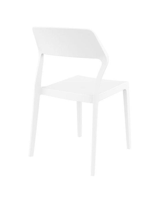 Specter Indoor / Outdoor Dining Chair - White Outdoor Chair Furnlink-Local   