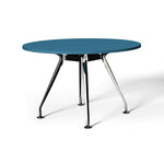 Swift Round Office Meeting Table 90cm - Olympia Blue Meeting Table Dee Kay-Local   