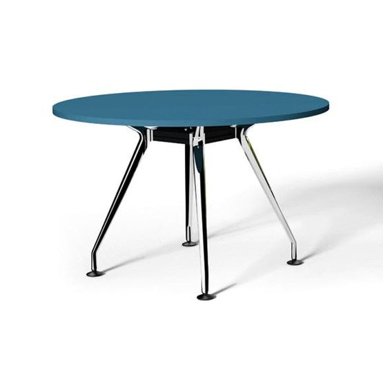 Swift Round Office Meeting Table 90cm - Olympia Blue Meeting Table Dee Kay-Local   