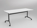 Uni 1.8m Black Flip Table Meeting Table OLGY-Local   