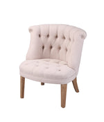 Verley French Provincial Linen Tub Lounge Chair Lounge Chair Flex-Local   