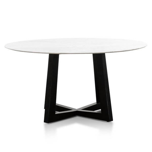 NOLA Round Dining Table 120cm - Black   Melbourne, Sydney,  Brisbane, Adelaide & Perth