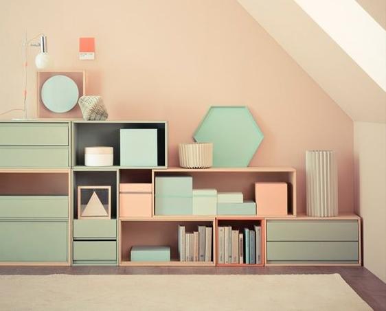 Soft Pastel Coloured Furniture Tips