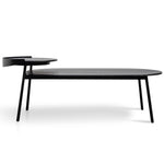 Pena 1.47m Wooden Coffee Table - Full Black CF6033-SD