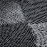 Ex Display - Sunday Round Dining Armchair - Full Black Dining Chair Swady-Core