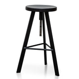 Ex Display - Marcia Steel Bar Stool - Black Bar Stool M-Sun-Core