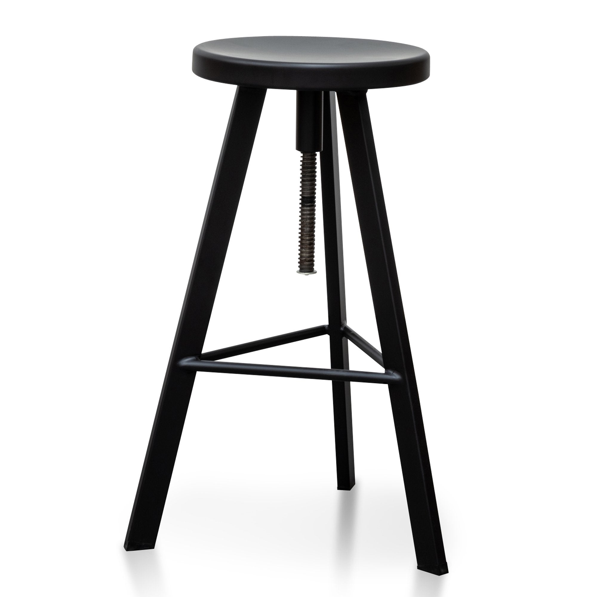 Ex Display - Marcia Steel Bar Stool - Black Bar Stool M-Sun-Core