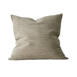 Dania 50cm Woven Texture with Overlocked Edge Cushion Cushion Weave-Local Dania Oyster Polyester