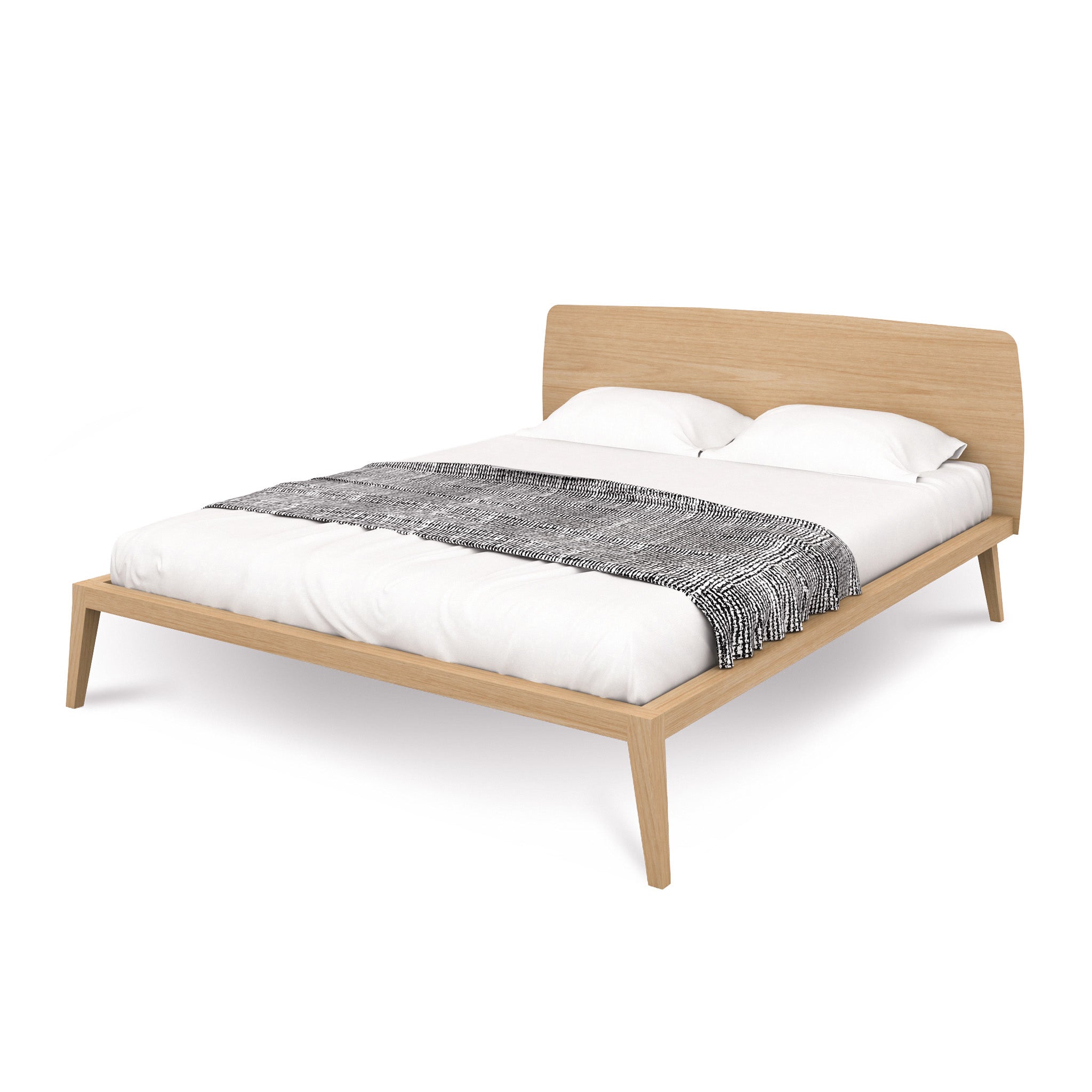 Ex Display - Penley King Bed Frame - Natural Oak - Last One Bed Frame Century-Core