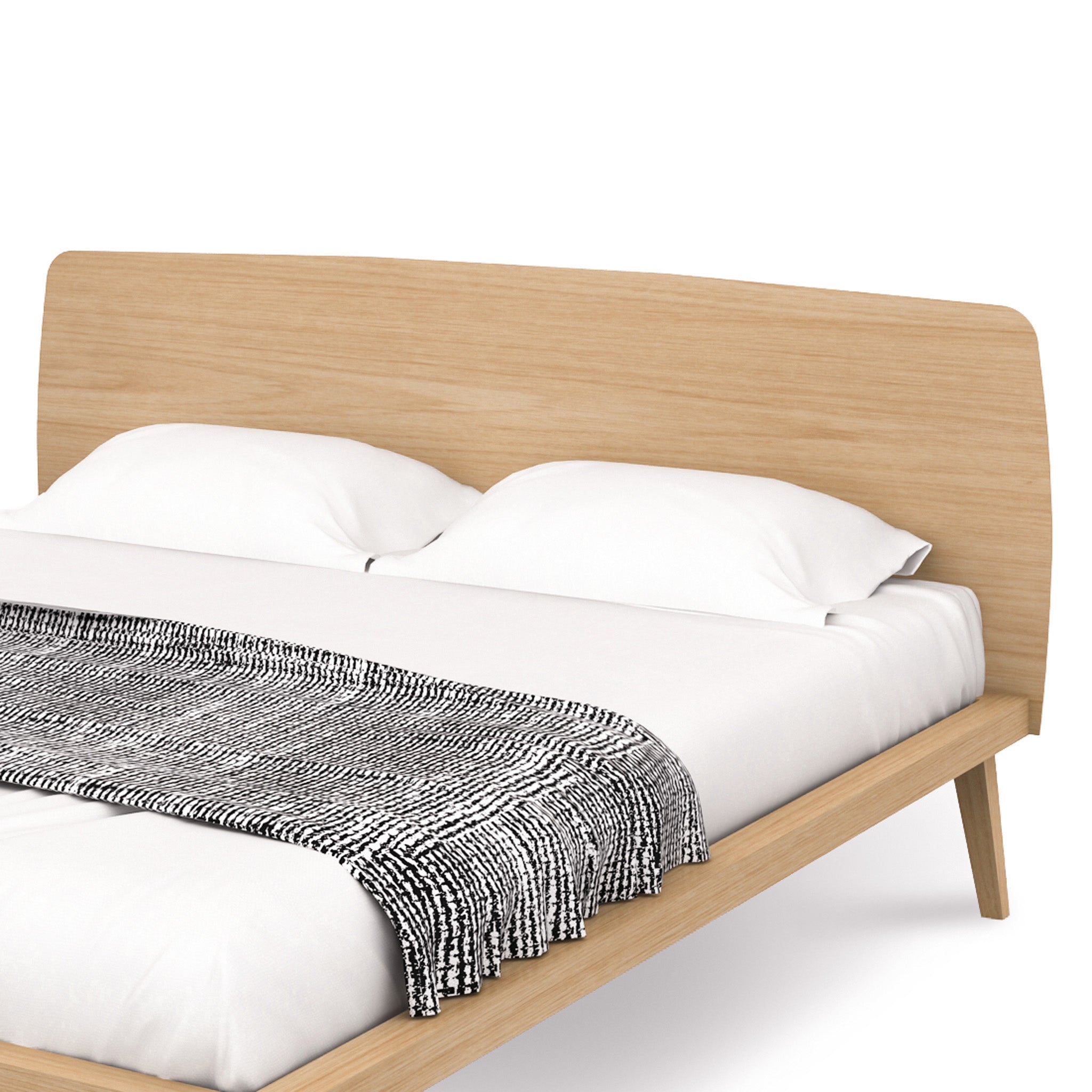 Ex Display - Penley King Bed Frame - Natural Oak - Last One Bed Frame Century-Core