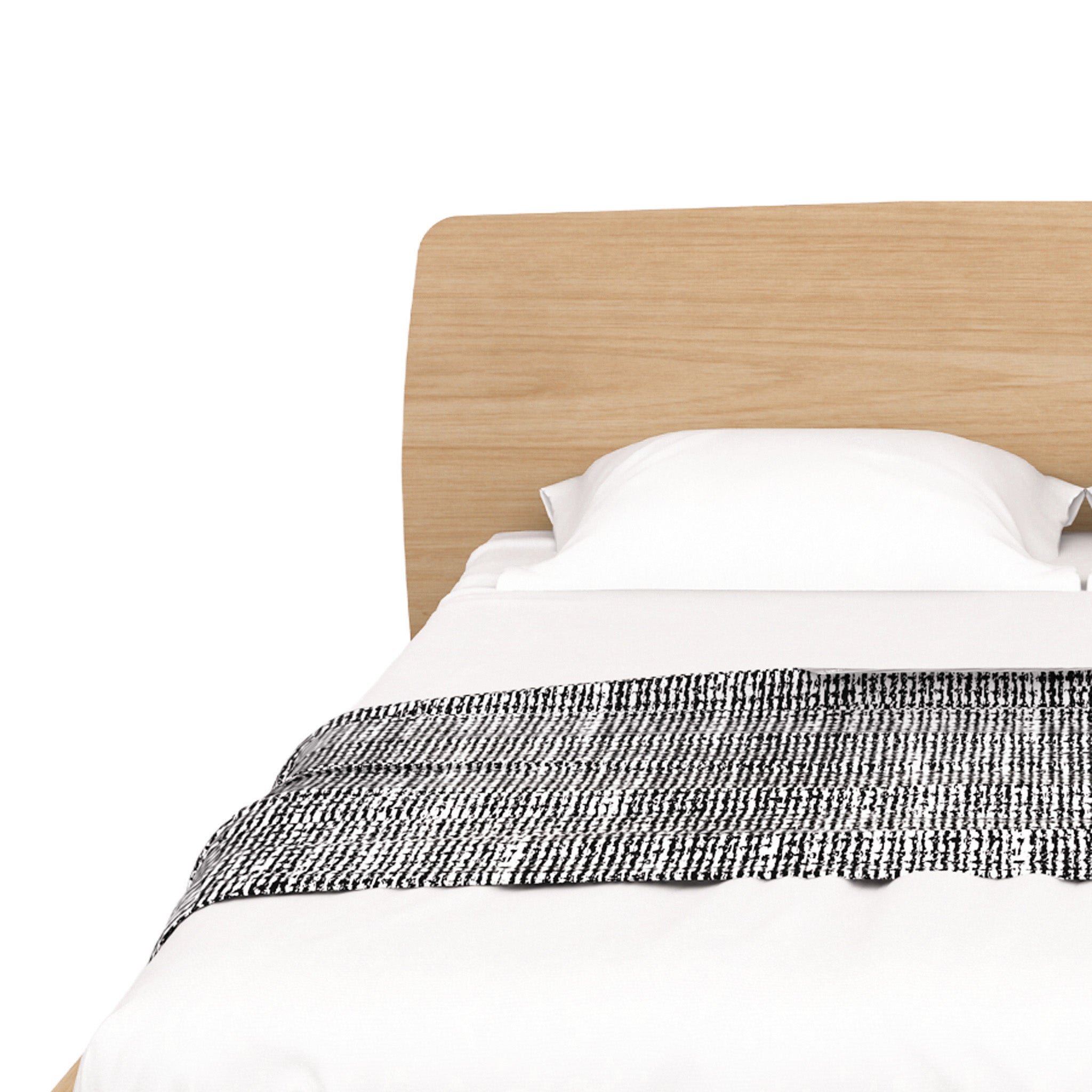 Ex Display - Penley King Bed Frame - Natural Oak - Last One Bed Frame Century-Core