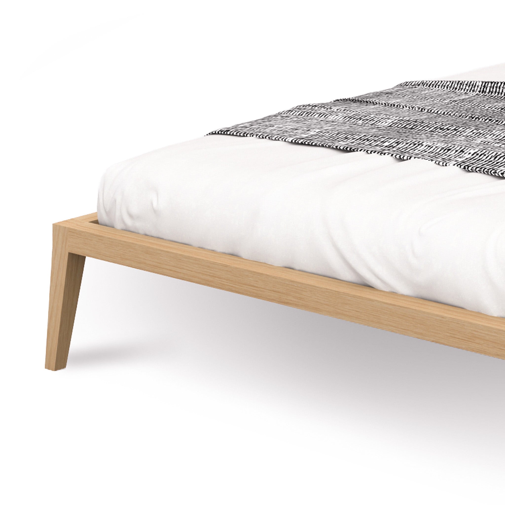 Ex Display - Penley King Bed Frame - Natural Oak - Last One Bed Frame Century-Core