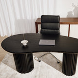 Ashton High Back Office Chair - Black Leather Office Chair Yus Furniture-Core