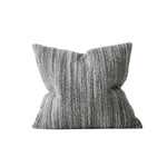 Gigi 50cm Wool Blend Boucle Cushion Cushion Weave-Local Gigi Slate Polyester
