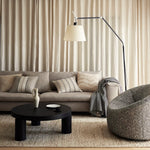 Ottavio 50cm Chunky Linen Blend Stripe Cushion Cushion Weave-Local