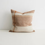 Dante 50cm Premium Placement Cushion Cushion Weave-Local Dante Tobacco Polyester