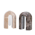 Lunarc Marble Arch Vase - Dark Coffee Homewares Kim-Core