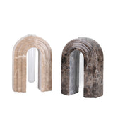 Lunarc Marble Arch Vase - Dark Coffee Homewares Kim-Core