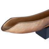 Ardoro Decorative Boat Vase - Brown Homewares Kim-Core