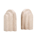 Nuvon Stone Bookend - Beige Homewares Kim-Core