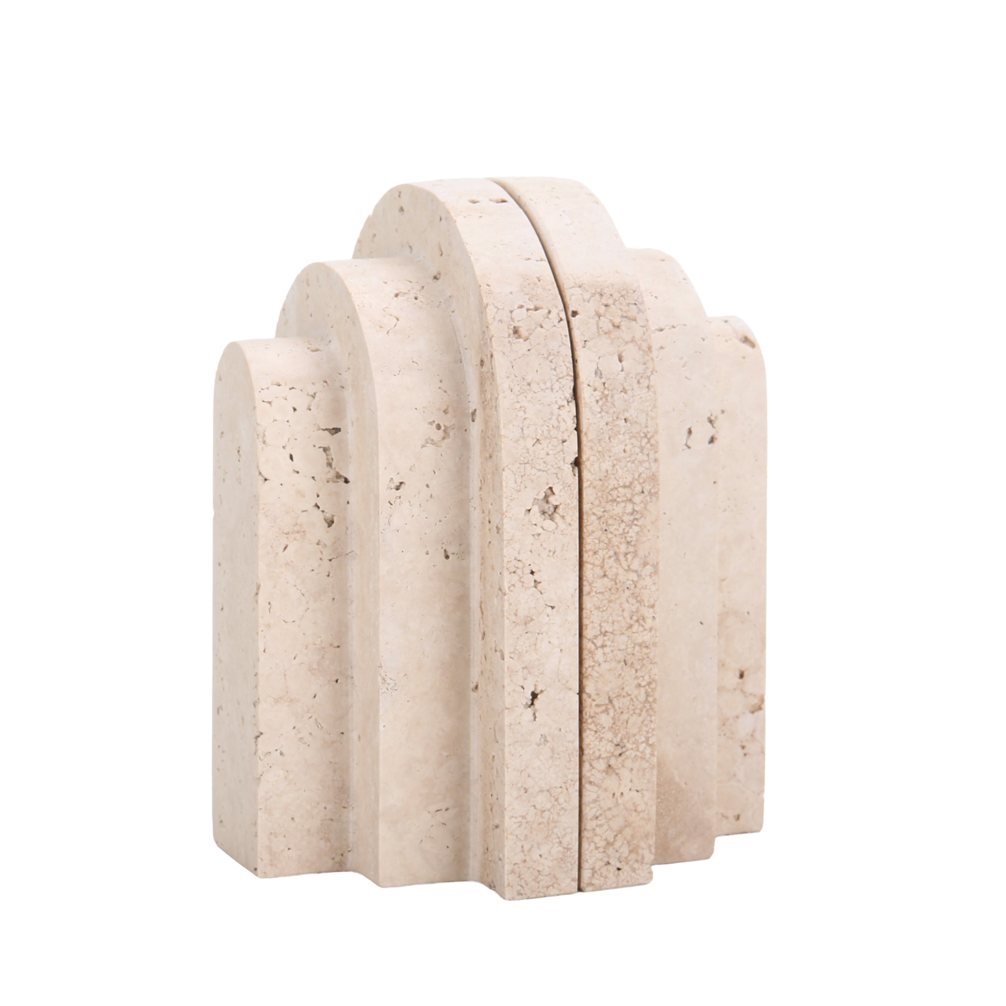 Nuvon Stone Bookend - Beige Homewares Kim-Core