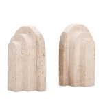 Nuvon Stone Bookend - Beige Homewares Kim-Core