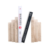 Nuvon Stone Bookend - Beige Homewares Kim-Core