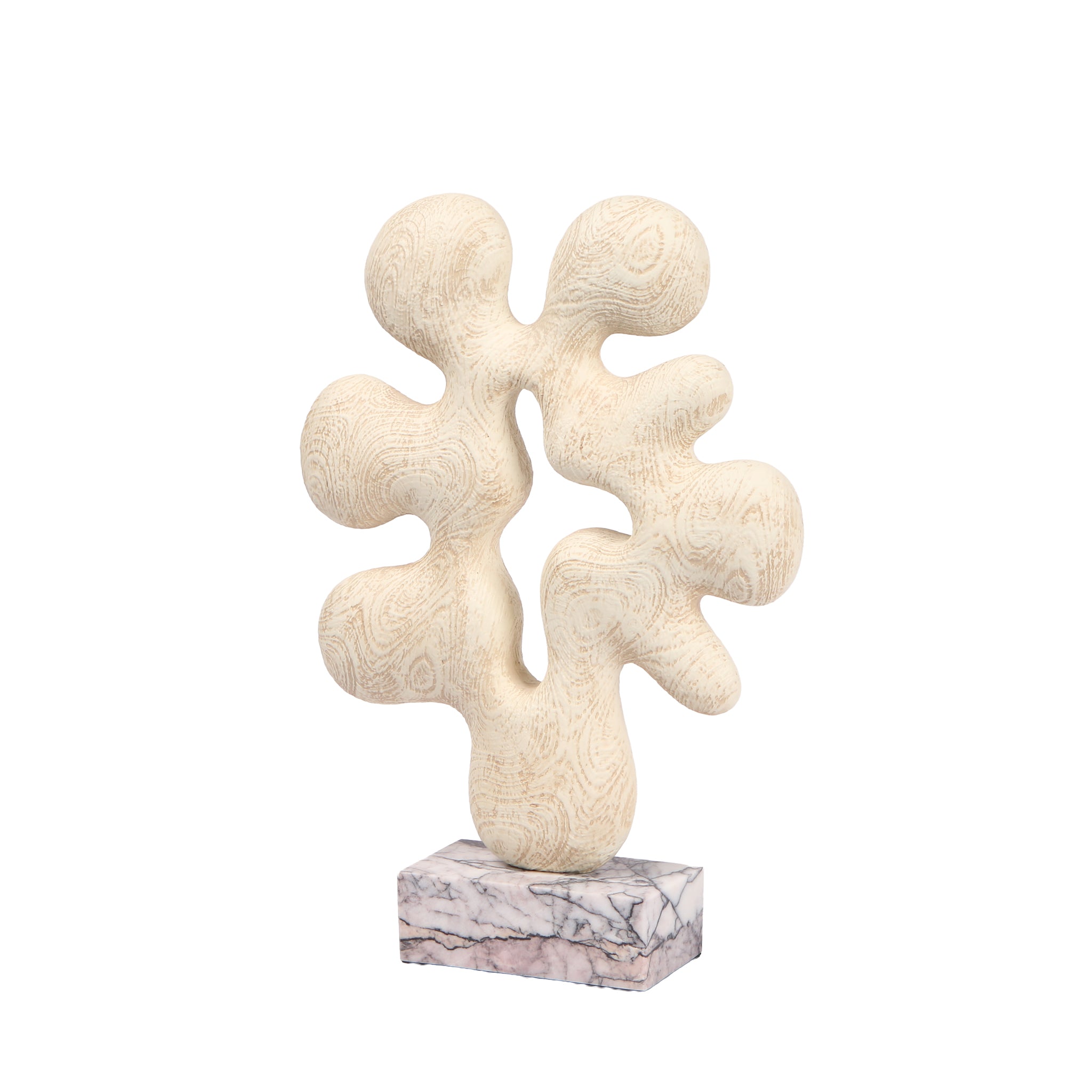 Auralith Organic Desktop Sculpture - Beige Homewares Kim-Core