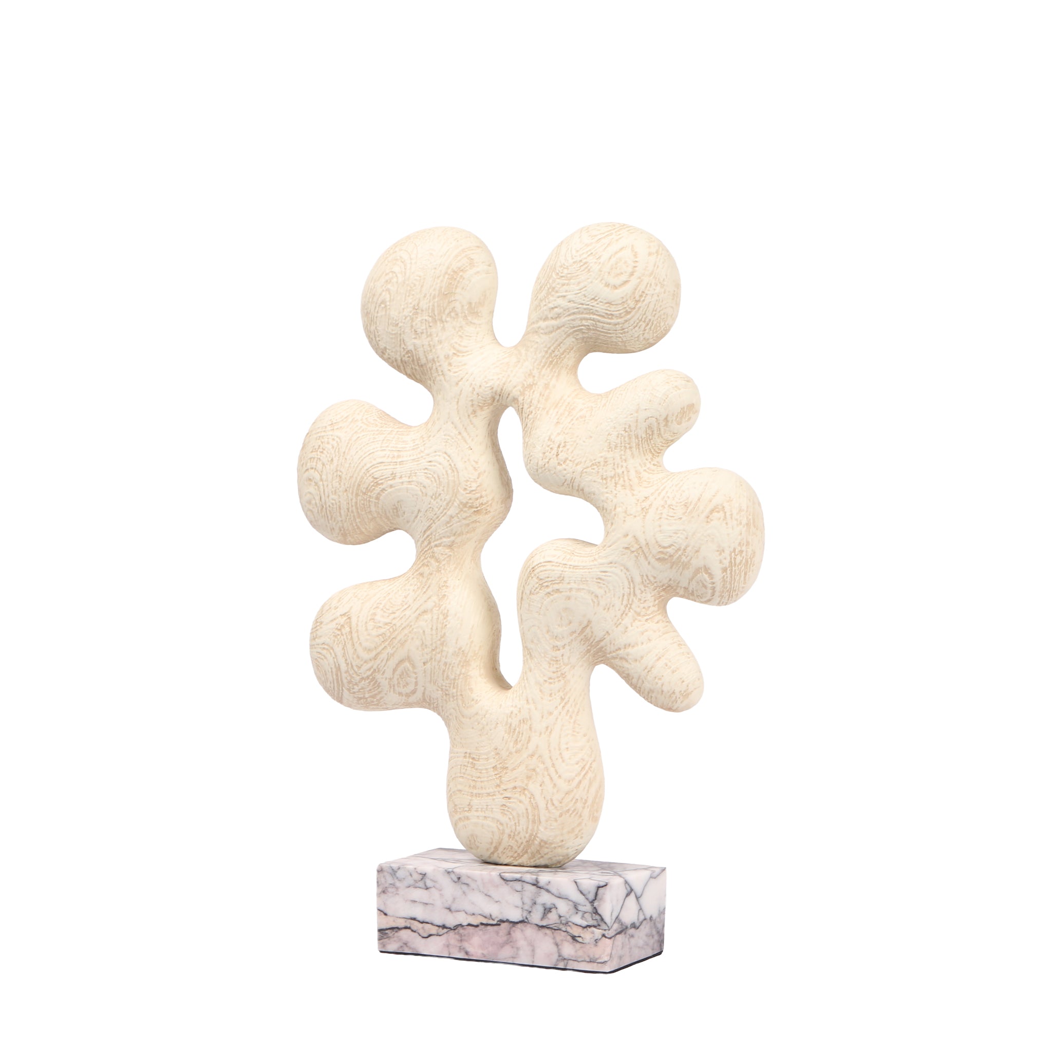 Auralith Organic Desktop Sculpture - Beige Homewares Kim-Core