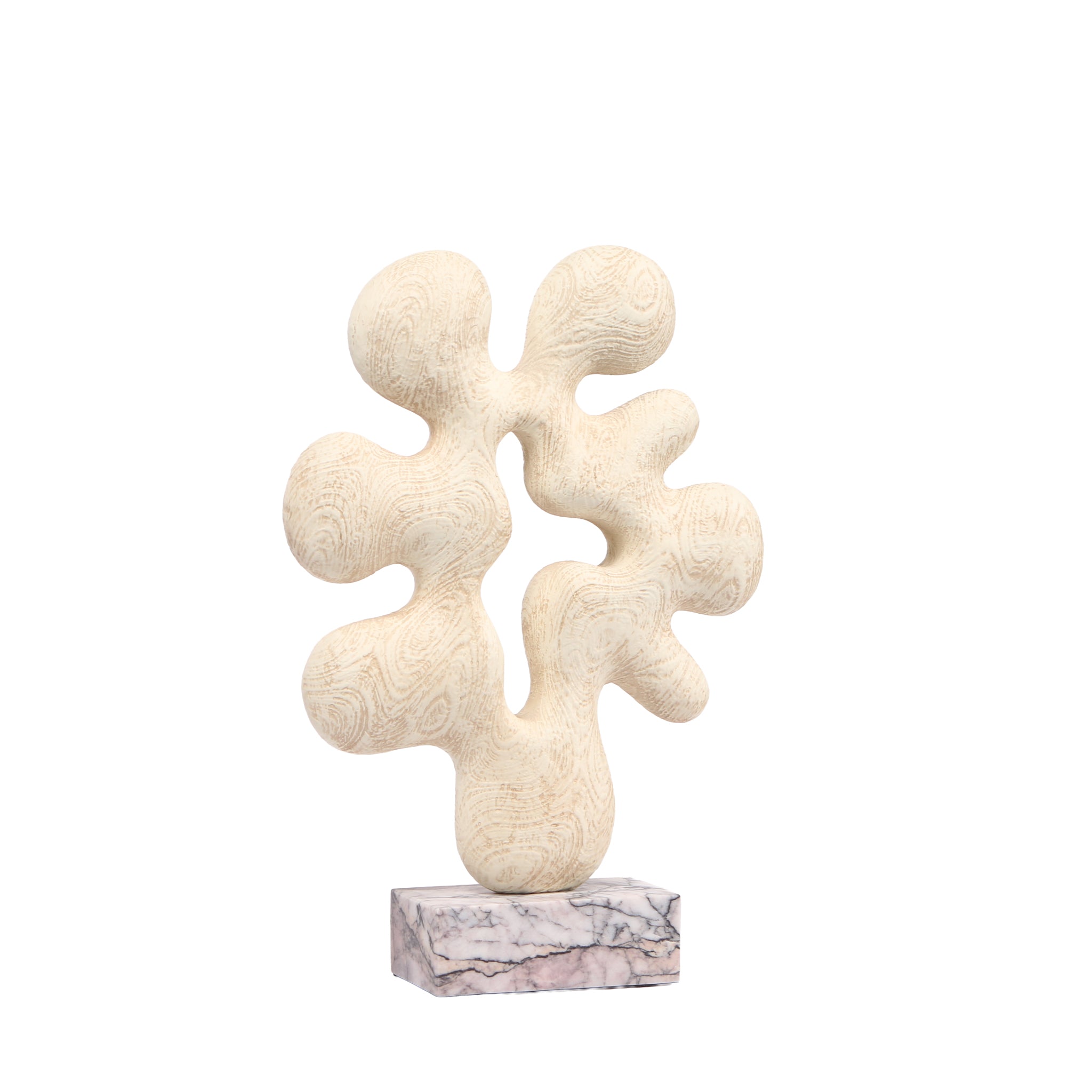 Auralith Organic Desktop Sculpture - Beige Homewares Kim-Core