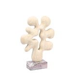 Auralith Organic Desktop Sculpture - Beige Homewares Kim-Core