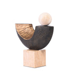 Bruni Balance Sculpture - Dark Bronze Homewares Kim-Core