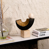 Bruni Balance Sculpture - Dark Bronze Homewares Kim-Core