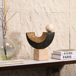 Bruni Balance Sculpture - Dark Bronze Homewares Kim-Core