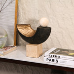 Bruni Balance Sculpture - Dark Bronze Homewares Kim-Core