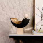 Bruni Balance Sculpture - Dark Bronze Homewares Kim-Core