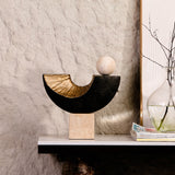 Bruni Balance Sculpture - Dark Bronze Homewares Kim-Core