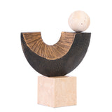 Bruni Balance Sculpture - Dark Bronze Homewares Kim-Core