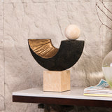 Bruni Balance Sculpture - Dark Bronze Homewares Kim-Core