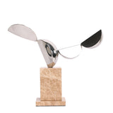Avela Silver Winged Sculpture - Beige Homewares Kim-Core