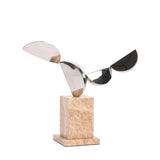 Avela Silver Winged Sculpture - Beige Homewares Kim-Core