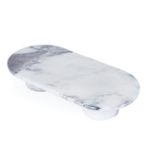 Elari Natural Marble Tray - White Homewares Kim-Core