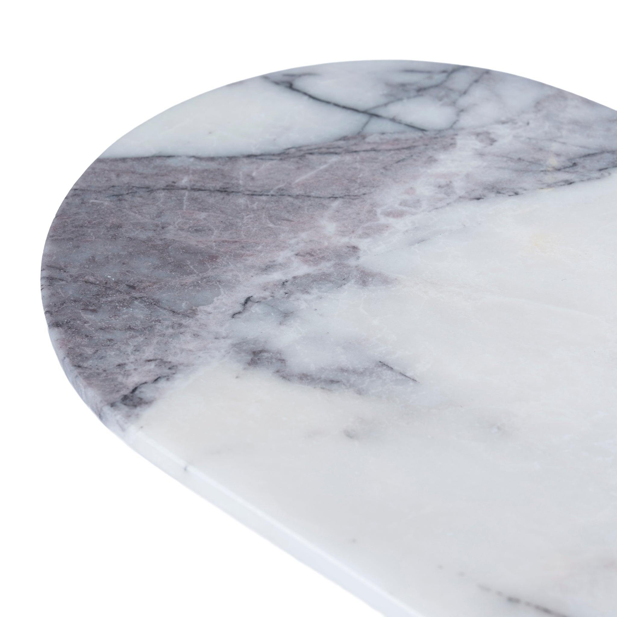 Elari Natural Marble Tray - White Homewares Kim-Core