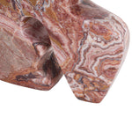 Elani Carved Marble Accent Sculpture - Red Ochre Homewares Kim-Core