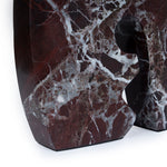 Elani Carved Marble Accent Sculpture - Red Ochre Homewares Kim-Core