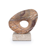 Arin Halo Marble Sculpture - Coffee Homewares Kim-Core