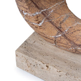 Arin Halo Marble Sculpture - Coffee Homewares Kim-Core